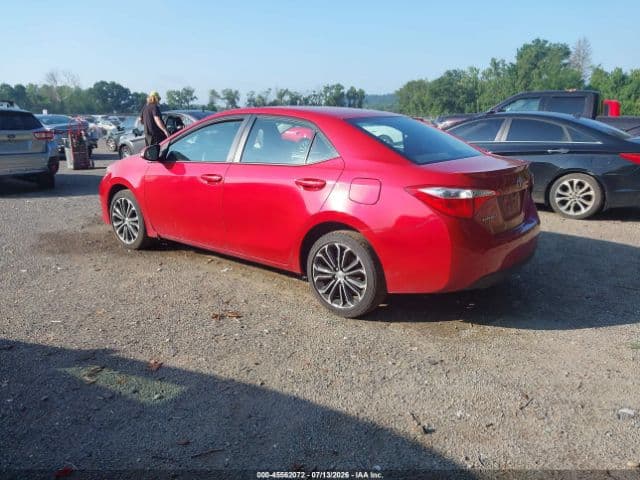2014 TOYOTA COROLLA S PLUS photo 3